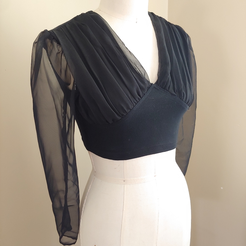 Vintage crop top